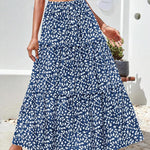 Zeagoo Womens Casual Maxi Skirts High Waist Boho Skirts