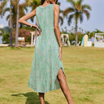 Nadorine Women Casual Summer Dress Pleated Sundress