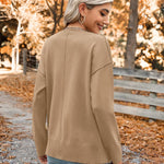 Nadorine Women's Oversized Button Sweaters Open Front Cardigans