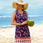 Nadorine Dresses Women's Sleeveless Bohemian Dress (DE Only)
