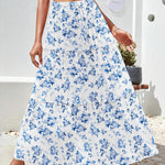 Zeagoo Womens Casual Maxi Skirts High Waist Boho Skirts