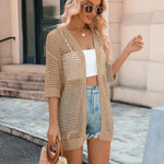 Nadorine Women's 2025 Summer Crochet Lightweight Cardigan