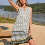 Nadorine Dresses Women's Sleeveless Bohemian Dress (DE Only)