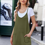 Nadorine Jumpsuit Short Summer Sleeveless Rompers (DE Only)