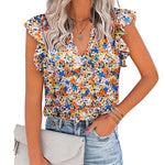 Shirts Short Sleeve Loose T Shirt Blouses - Nadorine (Us Only)