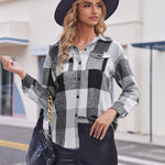 Nadorine Women's Checked Shirt-Jacket (DE Only)
