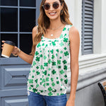 Nadorine  Tank Tops Square Neck Loose Fit Going Out Tops