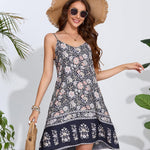 Nadorine Women's Boho Beach Dress  Casual Summer Dress (DE Only)