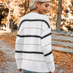 Nadorine Women's Oversized Button Sweaters Open Front Cardigans