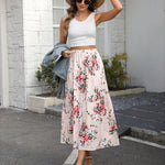 Nadorine Long Women's Elegant Maxi Skirt with Pockets (DE Only)