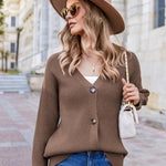 Nadorine Women's Long Knitted Cardigan (DE Only)