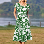 Nadorine Summer Dress Women's Dresses Short Sleeve Dress (DE Only)