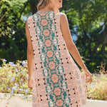 Nadorine Casual Boho Sleeveless Sundresses with Pockets