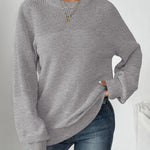 Nadorine Cozy Crewneck Chunky Knit Sweater (US Only)