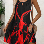 Nadorine Casual Boho Sleeveless Sundresses with Pockets