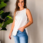 Nadorine 2 Pack Tank Tops Sleeveless Basic Shirts