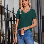 Nadorine Blouse Women's Elegant Pleated Tops (DE Only)
