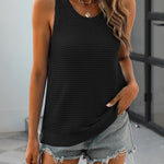 Nadorine Crochet Sleeveless Sweater Vest