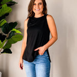 Nadorine 2 Pack Tank Tops Sleeveless Basic Shirts