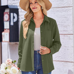 Zeagoo Womens Button Down Shirt Long Sleeve Blouse Business Work Tops Dressy Casual Floral Printed Outfits with Pocket