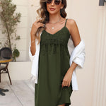 Nadorine Women's Boho Summer Dress Bohemian Mini Dress (DE Only)