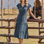Zeagoo Women's Summer Maxi Dress Casual A Line Beach Dress (DE Only)