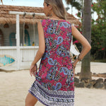 Nadorine Dresses Women's Sleeveless Bohemian Dress (DE Only)
