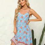 Nadorine Women's Boho Beach Dress  Casual Summer Dress (DE Only)