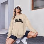 Nadorine  Oversized Sweatshirts Graphic Print Tops