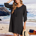 Nadorine Summer Dresses Women's Bohemian Flower Dress (DE Only)