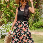 Nadorine Women Summer Dresses Sleeveless Casual Tank Dress