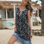 Nadorine Dresses Women's Sleeveless Bohemian Dress (DE Only)