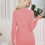 Nadorine Sweaters for Women Long Sleeve Shirts V Neck Knit Pullover