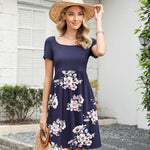 Nadorine Summer Dress Women's Dresses Short Sleeve Dress (DE Only)