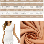 Nadorine Summer Dress Sleeveless Bodycon Mini Dress (DE Only)