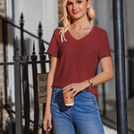 Nadorine Blouse Women's Elegant Pleated Tops (DE Only)