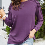 Zeagoo Womens Crewneck Sweatshirt Long Sleeve Tunic Tops