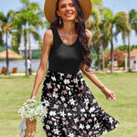 Nadorine Women Summer Dresses Sleeveless Casual Tank Dress