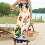 Zeagoo Women's Summer Casual Boho Sundress with Pockets