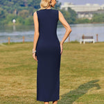 Nadorine Maxi Dresses Summer Dress Sleeveless Beach Dress (DE Only)