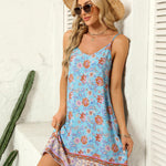 Nadorine Women's Boho Beach Dress  Casual Summer Dress (DE Only)