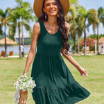 Nadorine Women Summer Dresses Sleeveless Casual Tank Dress