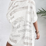 Nadorine Short Sleeve Boho Oversized Knitted Cardigan