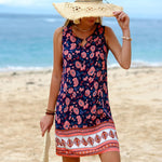 Nadorine Dresses Women's Sleeveless Bohemian Dress (DE Only)