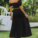 Nadorine Rock Damen Elegant Hohe Taille Skirt (DE Only)