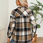 Nadorine Women's Checked Shirt-Jacket