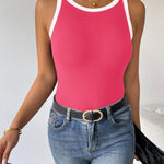 Nadorine 2 Pack Tank Tops Sleeveless Ribbed Shirts