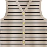 Zeagoo Womens Sweater Vest V Neck Button Down Shirts