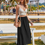 Nadorine Skirt Women's Elegant Printed Skirt Boho Beach Skirt (DE Only)