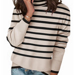 Nadorine Classic Chunky Turtleneck Pullover Sweater (US Only)